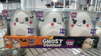 6pcs Full Case Crazy Fun 13cm Ghost Squishy Toy, Fast Rebound Cute Halloween Stress Relief Decompression Fidget for Adults Gift